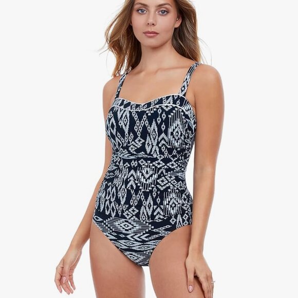 Profile by Gottex 18D Cup‎ Peruvian Nights D-Cup One Piece Swimsuit - Picture 1 of 9